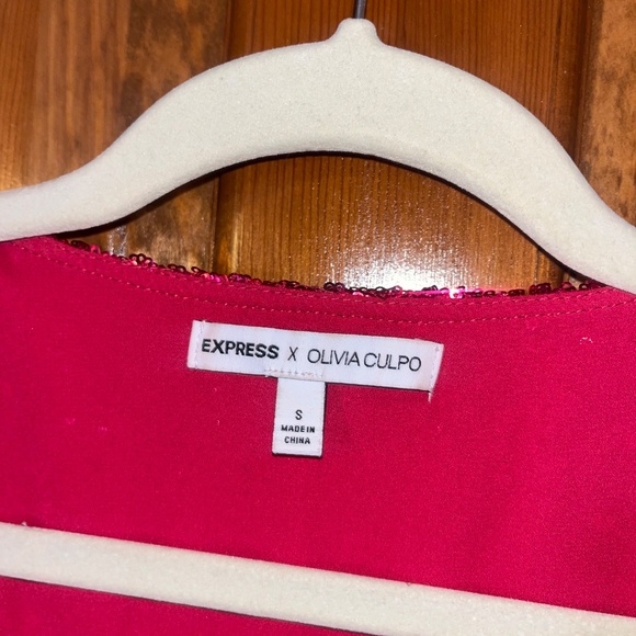 Pink sequin dress - Picture 3 of 5